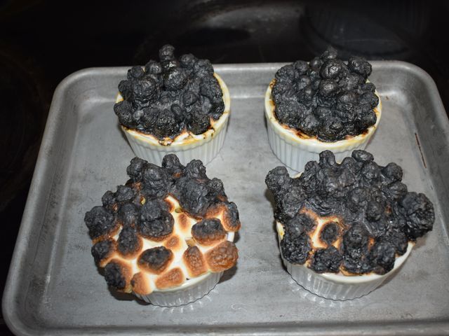 image of burned parfait