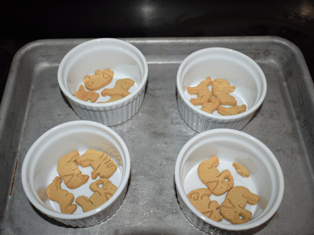 image of graham crackers in ramekins
