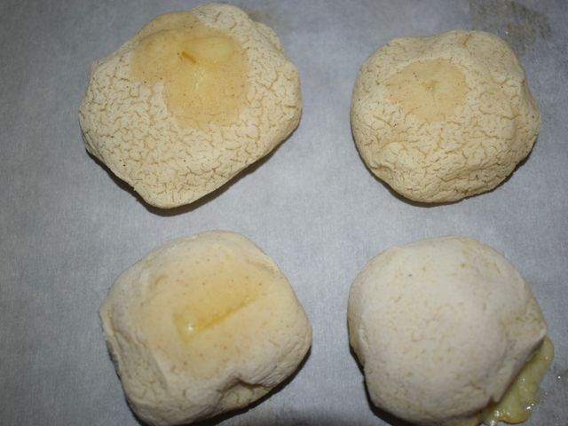 image of baked pupusas